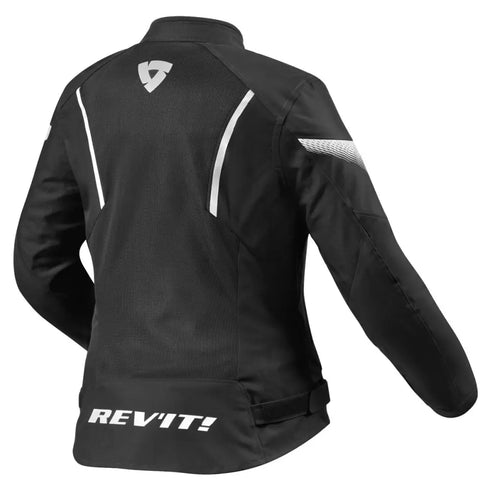 Chamarra de Mujer REV’IT! Control Air H2O Black/White